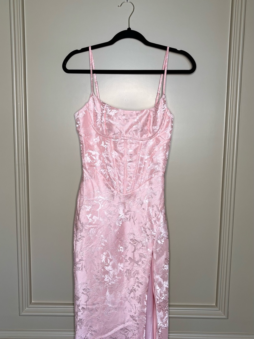 Babyboo Ember Midi Dress in Blush